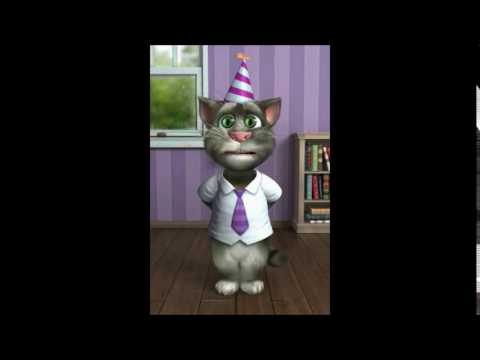 TALKING TOM CAT SINGS HAPPY BIRTHDAY TO EAMONN