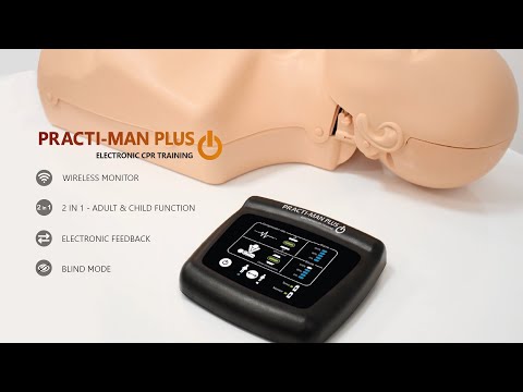 PRACTIMAN PLUS CPR SIMULATOR WITH ELECTRONIC FEEDBACK