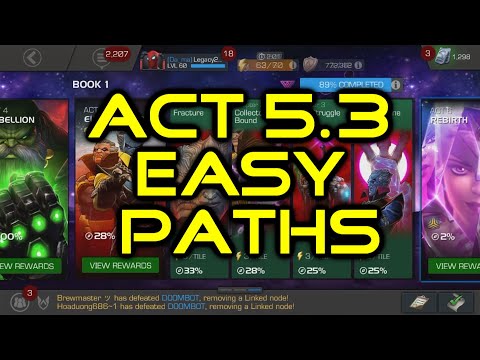 Act 5.3 Easy Paths 2021 | Marvel Contest of Champions