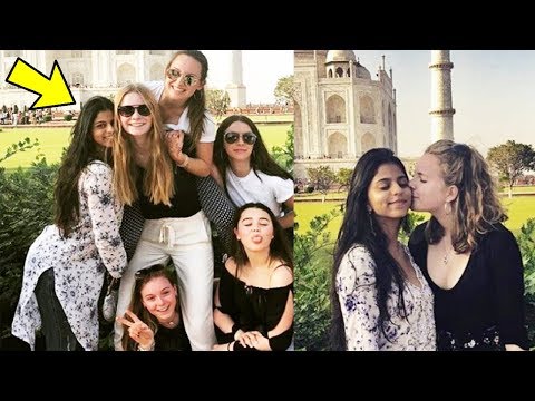 SRK’s daughter Suhana Khan visits Taj Mahal with her British friends