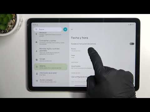 Cómo cambiar fecha, hora y zona horaria en Google PIXEL Tab