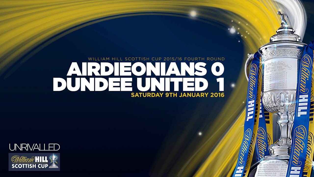 FC Airdrieonians Airdie 0-1 FC Dundee United