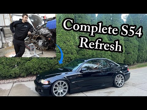 Completely Refreshing/ Bulletproofing my E46 M3's New S54 | Is the Cheap S54 Any Good?