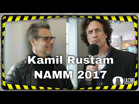 Interview du guitariste de studio Kamil Rustam lors du NAMM 2017