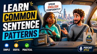 Learn Common Sentence Patterns for Beginners | Simple Podcast Style | English Woke Corner 