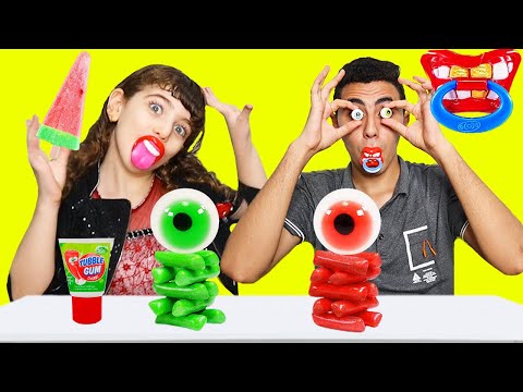 We tried the weirdest sweets!!🍬😍