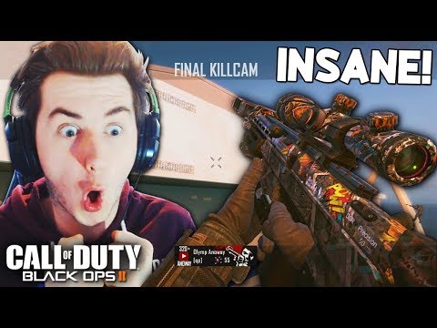 NOOB HITS AN INSANE TRICKSHOT WALLBANG! - BO2 Trickshotting! (8 Shots)