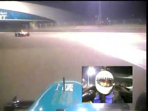 Adnan & F3000 on the South circuit of Yas Marina