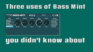 Video thumbnail for Unfiltered Audio Bass Mint used differently than you might expect by Mirko Russo ClangLab