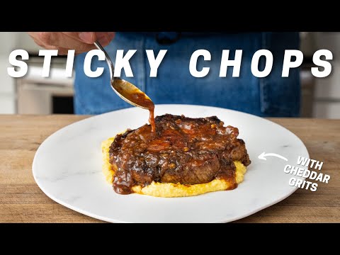 How Brining and a Double-Caramelized Ketchup Glaze Transform Bland Pork Chops Into Something Worth Eating