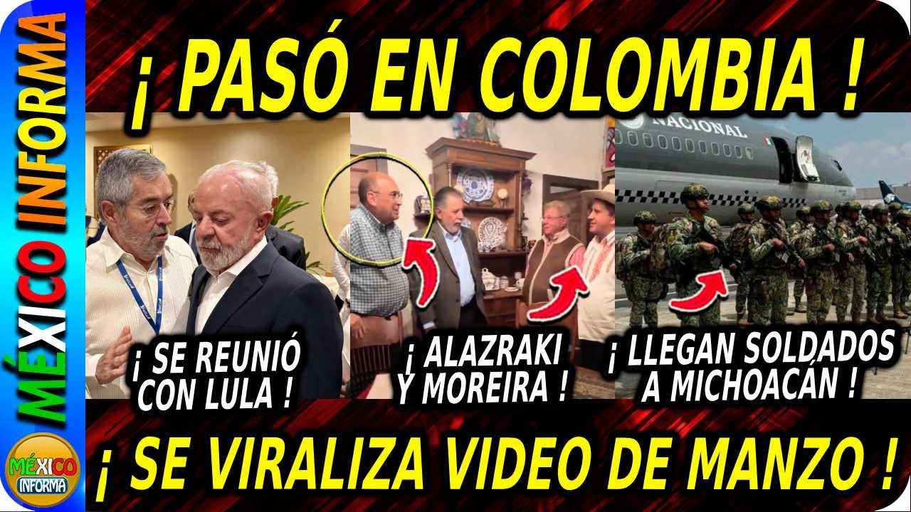 PASÓ EN COLOMBIA. JUAN RAMÓN DE LA FUENTE DIO ESTE MENSAJE EN NOMBRE DE LA PRESIDENTA SHEINBAUM