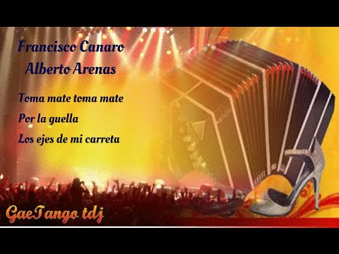 Tanda di milonga Francisco Canaro Alberto Arenas  1947 51