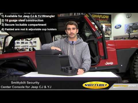 Smittybilt - Security Center Console for Jeep Wrangler