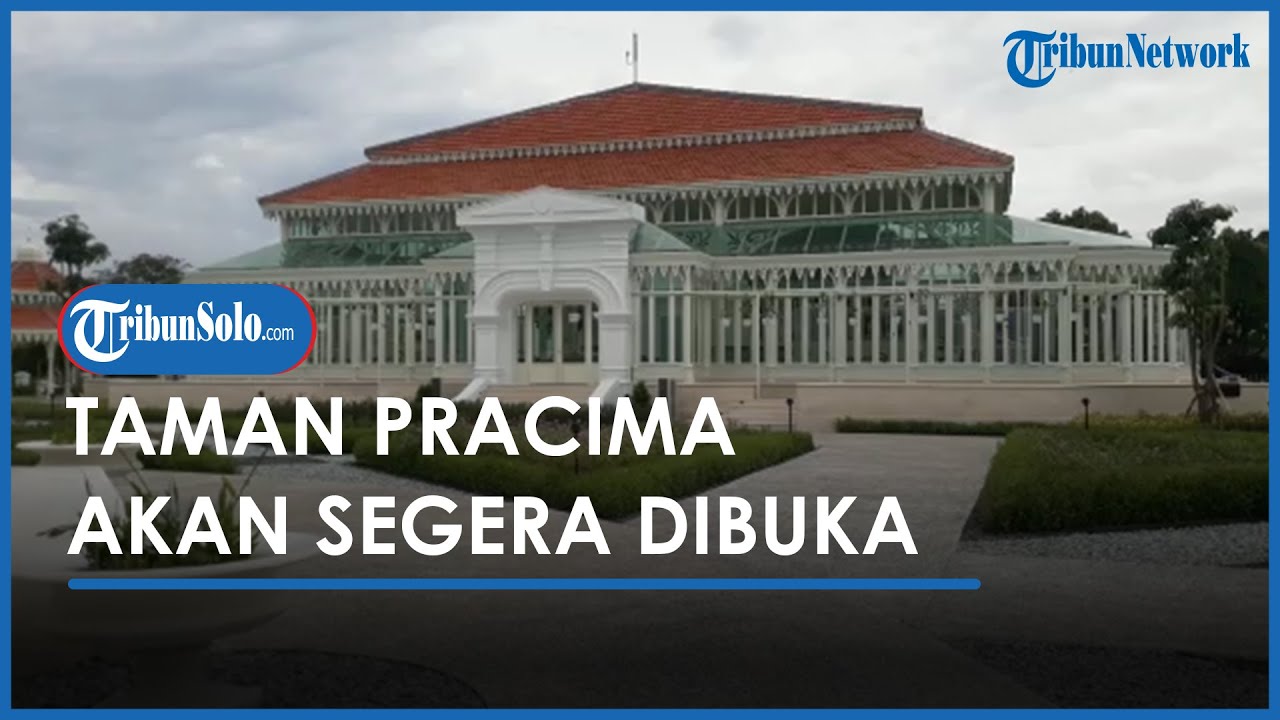 Berita Solo Hari Ini: Taman Pracima Pura Mangkunegaran segera dibuka, destinasi baru wisata solo