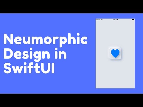 Neumorphic Design in SwiftUI
