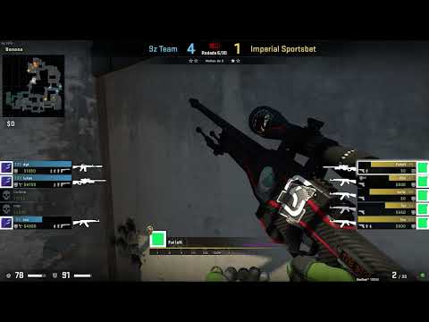 Pov csgo demo FalleN (19/11) Imperial vs 9z - Inferno (IEM Dallas Qualifier 24/04/2022)