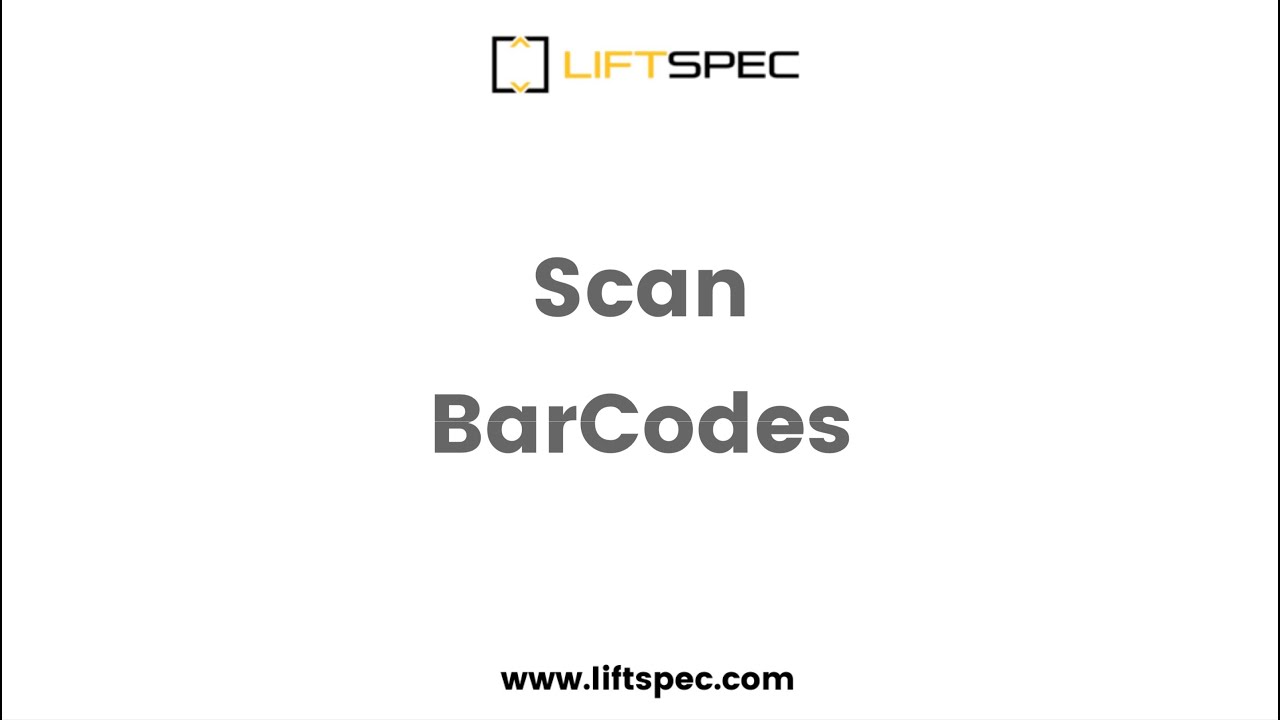 Scanning Barcodes