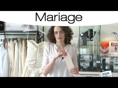 Mariage : Remédier à une robe de mariée trop