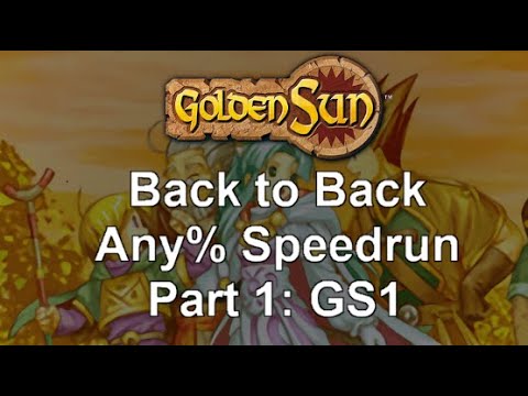 Golden Sun Series Any% Speedrun Part 1 (GS1) [World Record?]