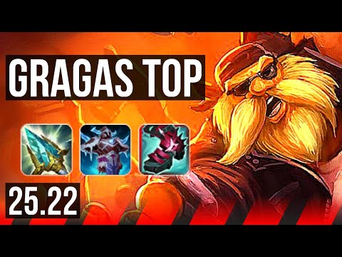 GRAGAS vs RENEKTON (TOP) | 3/2/9 | KR Master | 25.22