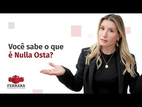 Nulla Osta vs Nada Consta: Desvendando Termos Italianos