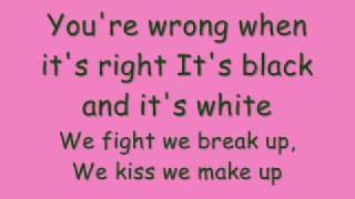 Katy Perry Hot N Cold With Lyrics