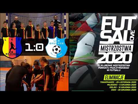 LKS Mizerów - LKS Brzeźce - relacja z meczu młodzików w eliminacjach KMPP w Futsalu