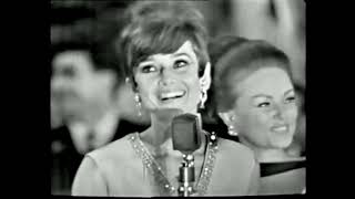 Audrey Hepburn speaking Italian at the David di Donatello Awards (1965) ENG CC video