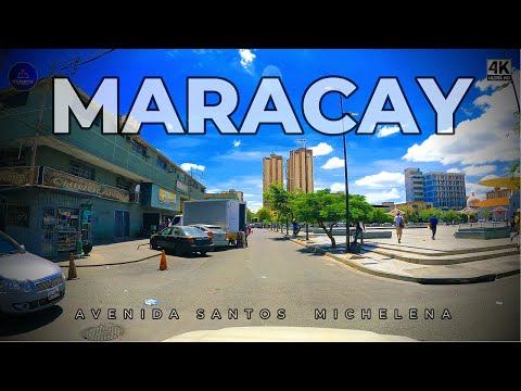 🇻🇪 MARACAY DRIVING 4K | Recorrido por la avenida Santos Michelena | Venezuela | 2024