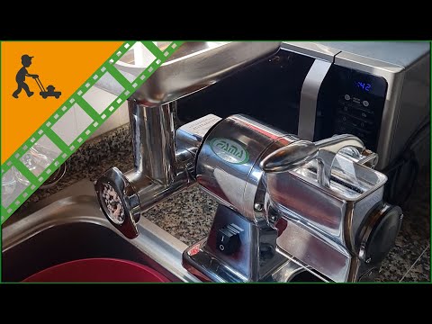Funcionamiento Picadora de carne eléctrica FAMA TG8