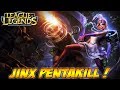 League Of Legends - Gameplay - Jinx Pentakill ...