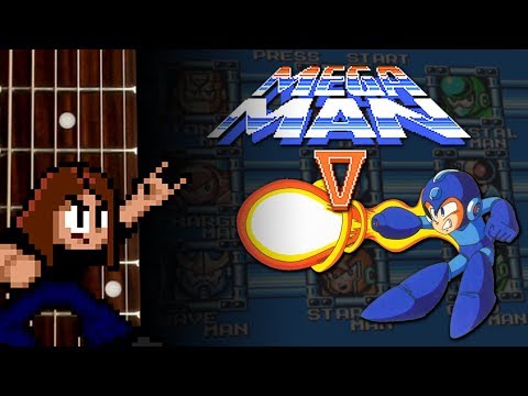 Mega Man 5 Guitar Playthrough (COMPLETE)