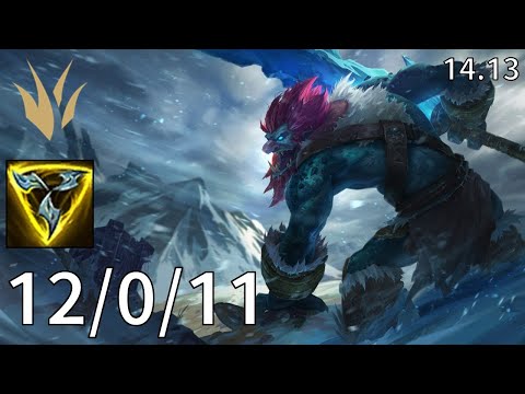 Trundle Jungle vs Ekko - EUW Master | Patch 14.13