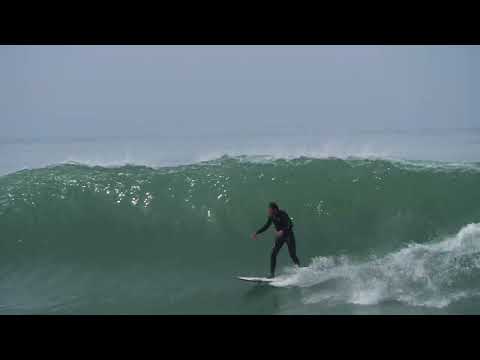 Bruno Santos, Caly Marzo and Pedro Booman at Coxos Ericeira Portugal