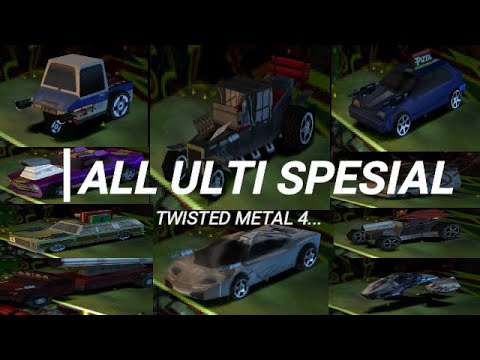 TWISTED METAL 4 PS1 ALL SPESIAL