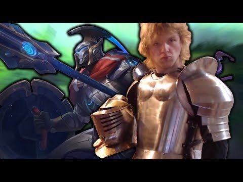Full Crit New Pantheon but I'm a knight irl | Reworked Full Crit Pantheon
