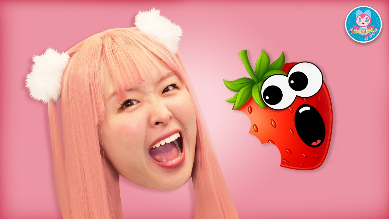 1.2.3.4.5?🍓♪【Kids Easy Dance / Japanese Children's Songs】歌詞・知育・発育・運動 by おどりっぴぃのおへや