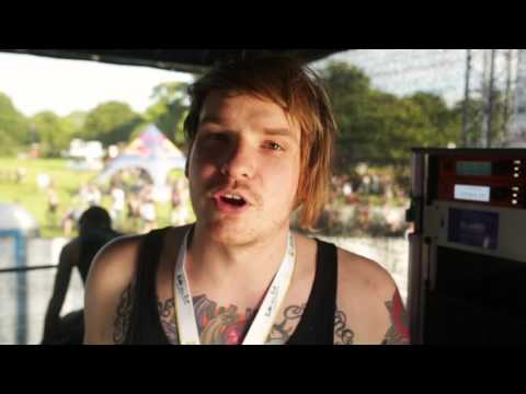 CYMATIC AUDIO uTRACK24 on the road with ESKIMO CALLBOY