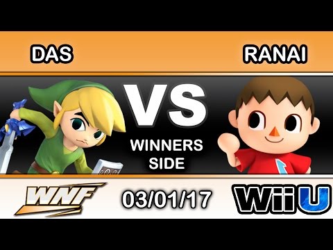 WNF 1.3 - SF | Das (Toon Link) Vs. Ranai (Villager) Winners Side - Smash Wii U
