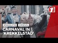 Sfeerimpressie carnaval in 'Krekkelstad'