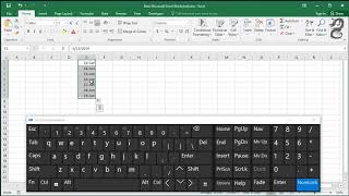 How to AutoFill  Dates in Series or Same Date in Excel