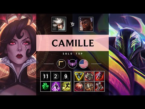 Camille Top vs K'Sante: Dominating - NA Master Patch 25.S1.2