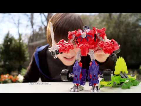 Transformers Age Of Extinction Toys Construct Bots TV Commercial