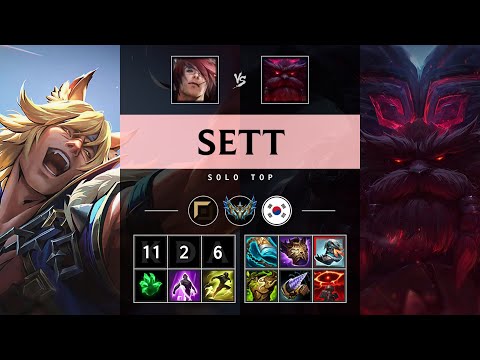 Sett Top vs Ornn - KR Challenger Patch 25.10
