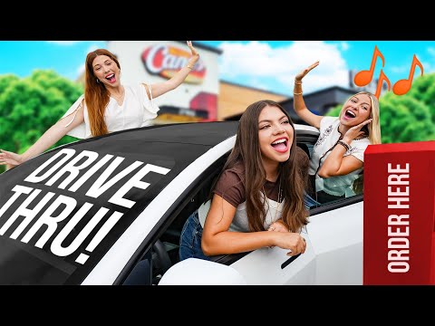 SINGING our Orders at the DRIVE THRU!! (Part 4) | Triple Charm