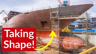 Queen Anne’s Keel is Laid!