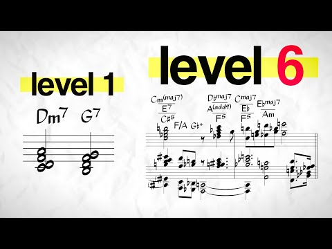 The 7 Levels of Jazz Harmony Video