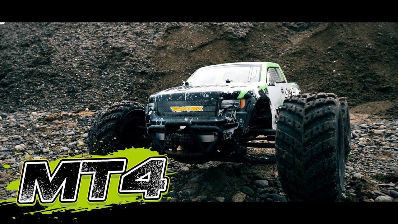 RC auto FUNTEK MT4 elektro Offroad Monster truck