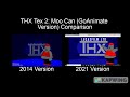 THX Tex 2 Moo Can GoAnimate Version Comparison