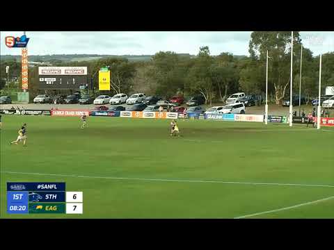 Round 13 SANFL Snapshot - Eagles' Tyson Stengle takes a reflex one-hander